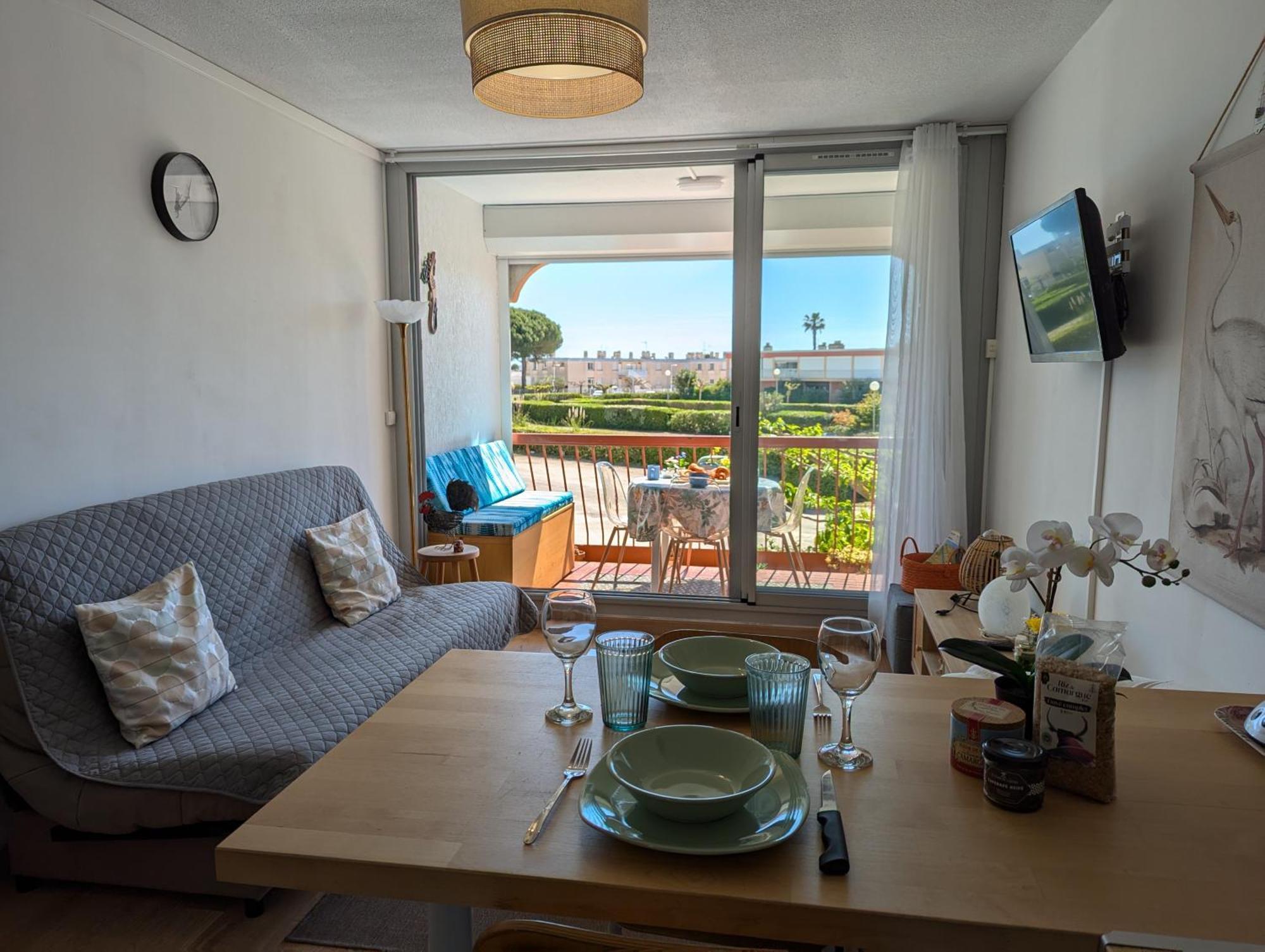 Sol-Y-Days Canastel, Studio Avec Coin Couchage, Quartier Du Boucanet Proche Commerces Et Plage เลอ โกร-ดู-รัว ภายนอก รูปภาพ